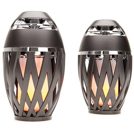 Skorter | 2-Pack: Tiki LED Flame Bluetooth Speakers