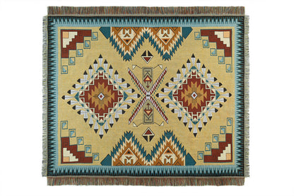 Skorter | National Style woven Casual Blanket Fabric Blanket Cover Blanket