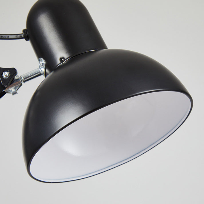 Skorter | Modern minimalist retractable table lamp with long arm and clip made of ABS with 1 light for the bedroom