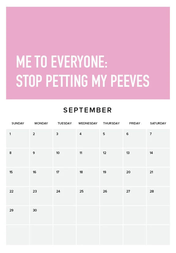 skorter | Being an Adult is Hard 2024 Wall Calendar