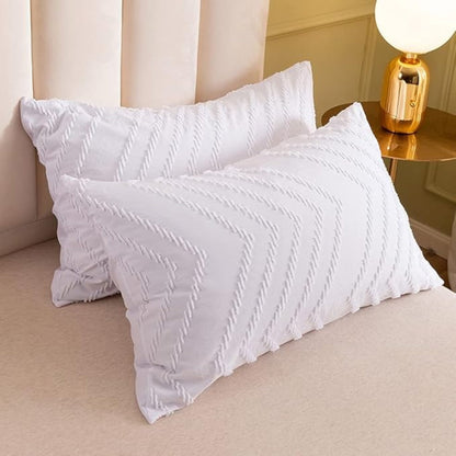 Skorter | Chevron Plush Quilt Cover | 3pcs Set