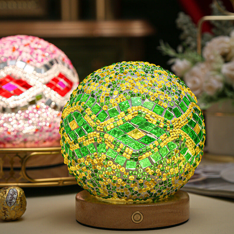 Skorter | BohoGlow – Modern Bohemian Table Lamp with USB Charging