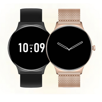 Skorter | SlimFit Ultimate Smartwatch – Ultratunn, hälsoövervakning och AMOLED-skärm