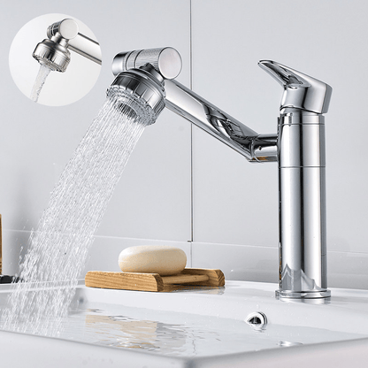 Skorter | FLEXISPOUT – Flexible 360° Basin Tap with Spray Function