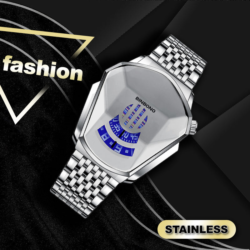 Skorter | Men's Diamond Style Quartz Watch