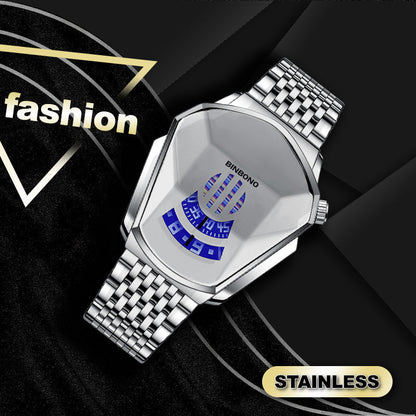 Skorter | Men's Diamond Style Quartz Watch