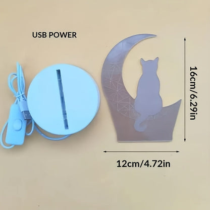 Skorter | MoonLamp - 3D Cat USB Table Lamp