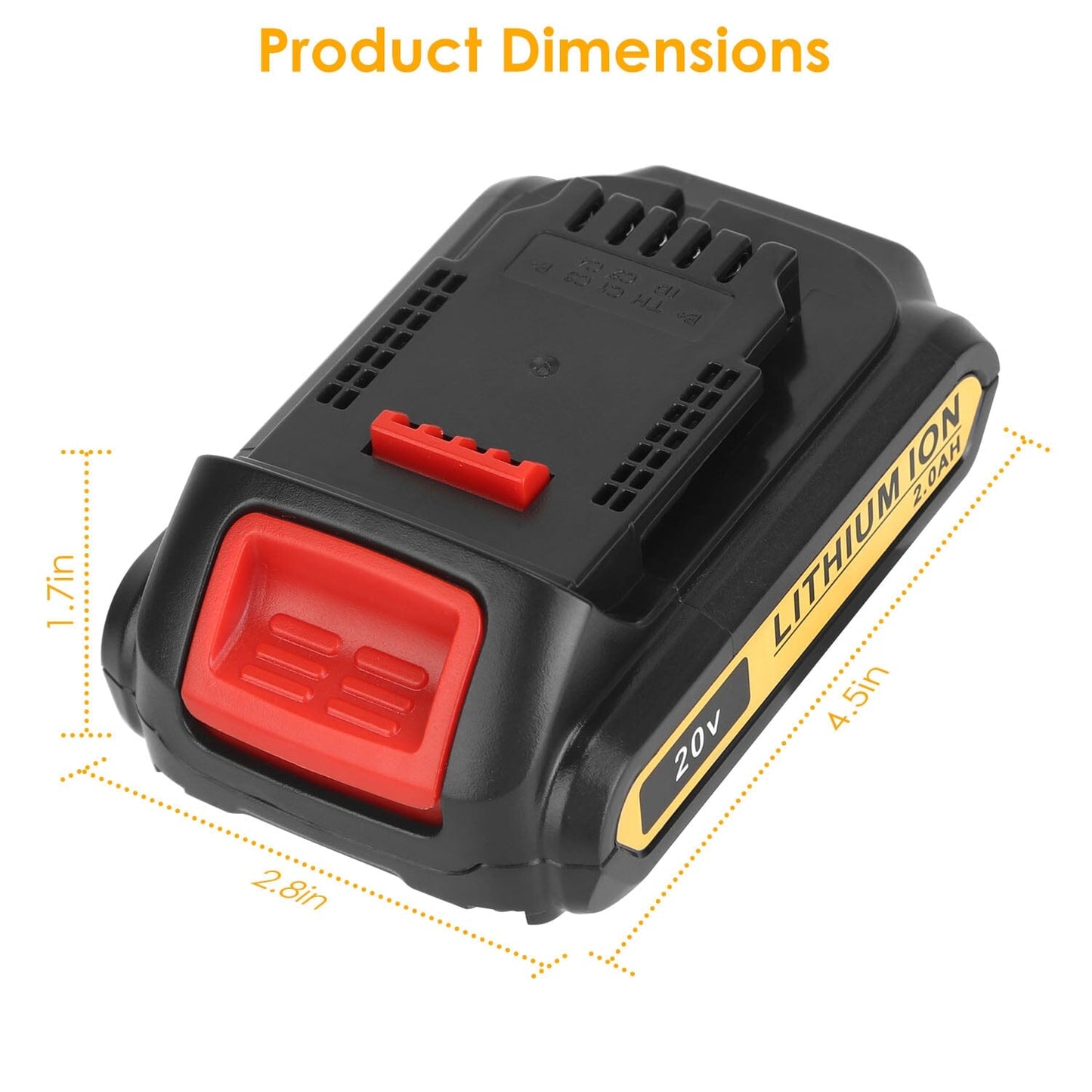 Skorter | 20V Replacement Battery Compatible with Dewalt DCB