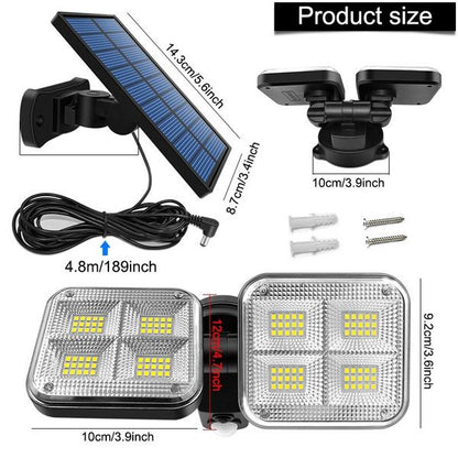 Skorter | 20W Super Bright Solar Light 120 LED IP65 Waterproof