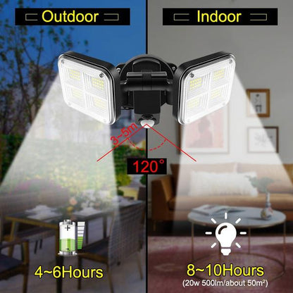 Skorter | 20W Super Bright Solar Light 120 LED IP65 Waterproof