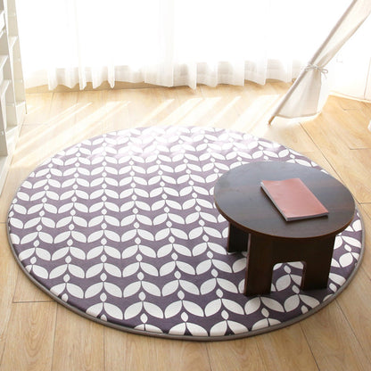 Skorter | Cartoon Children Room Carpet Multicolored Animal Carpet Cotton Pet-friendly Machine Washable Indoor Carpet