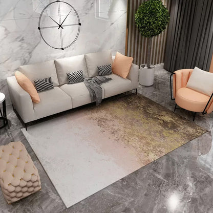 Skorter | Contemporary Abstract Pattern Carpet Multicolor Polypropylene Carpet Non-Slip Pet Friendly Stain Resistant Carpet for Large Room