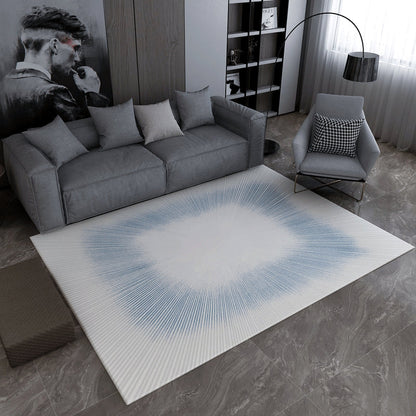 Skorter | Contemporary Abstract Pattern Carpet Multicolor Polypropylene Carpet Non-Slip Pet Friendly Stain Resistant Carpet for Large Room