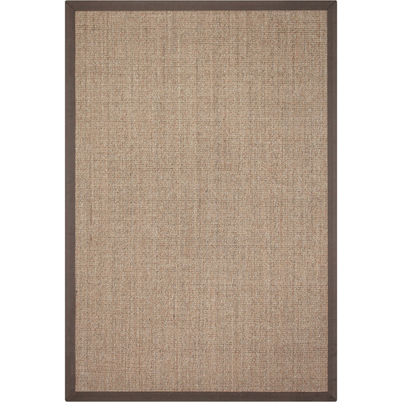 Skorter | Brown Living Room Carpet Country Landscape Simple Carpet Sisal Non-slip Pet Friendly Washable Area Rug