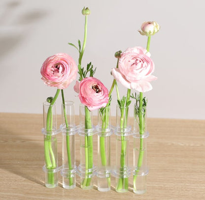 Skorter | Flexible Flower Vases with Hinges | Modern Glass Tube Vase
