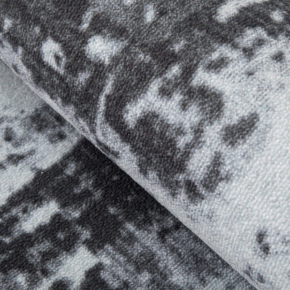 Skorter | Cyberpunk Rusty Look Area Rug Multi Color Polypropylene Rug Stain Resistant Non-Slip Washable Area Carpet for Guest Room