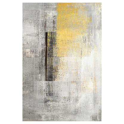 Skorter | Cyberpunk Rusty Look Area Rug Multi Color Polypropylene Rug Stain Resistant Non-Slip Washable Area Carpet for Guest Room