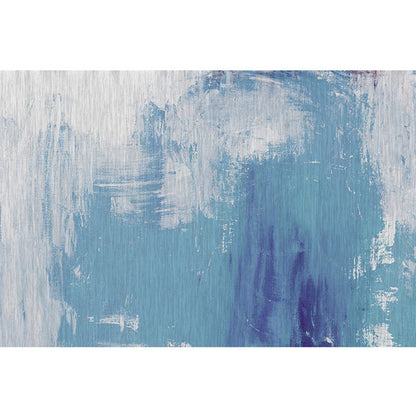 Skorter | Cyberpunk Rusty Look Area Rug Multi Color Polypropylene Rug Stain Resistant Non-Slip Washable Area Carpet for Guest Room