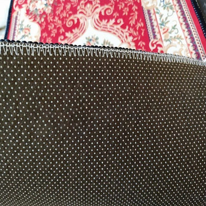 Skorter | Beautiful Peony Print Rug Multicolor Classic Rug Polypropylene Non-slip Machine Washable Stain Resistant Rug for the Room