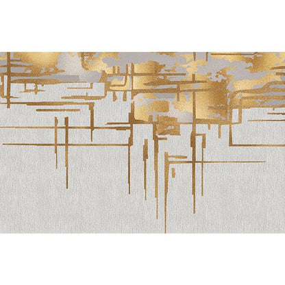 Skorter | Calming Multi Colors Nordic Rug Synthetic Geometric Rug Washable Stain Resistant Non-Slip Backing Rug for Living Room