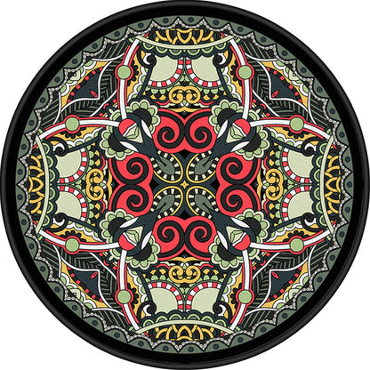 Skorter | European Moroccan Carpet Multicolor symmetrical pattern carpet non-slip pet-friendly machine washable carpet for the bedroom