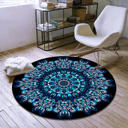 Skorter | Exclusive Moroccan Rug Multi Color Tribal Flower Rug pet-friendly machine washable non-slip rug for room