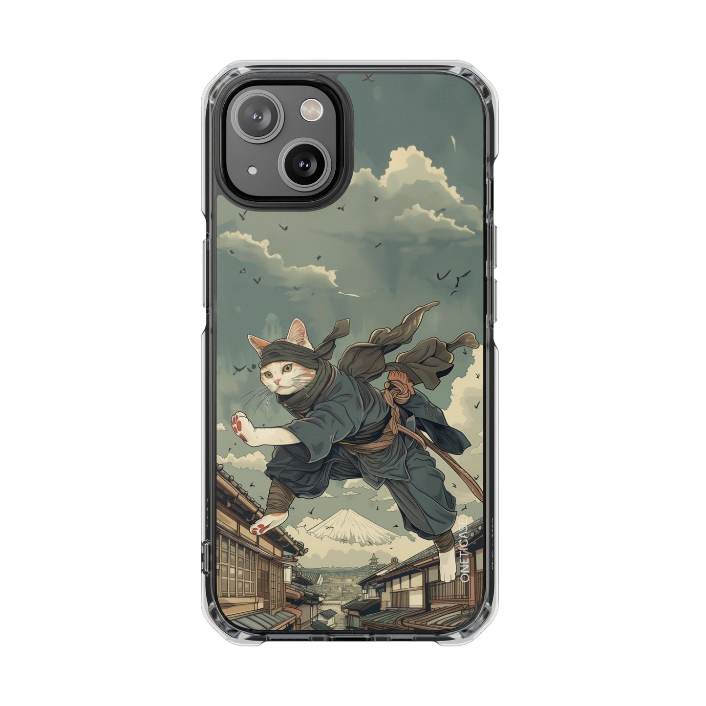 Skorter | Feline Stealth Magnetic Clear Case for iPhone Series