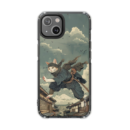 Skorter | Feline Stealth Magnetic Clear Case for iPhone Series