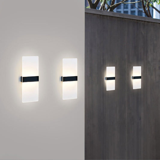 Skorter | LumaZen Solar LED Wall Lamp | Weatherproof | Solar Powered Outdoor Lighting | Garden & Patio Decor
