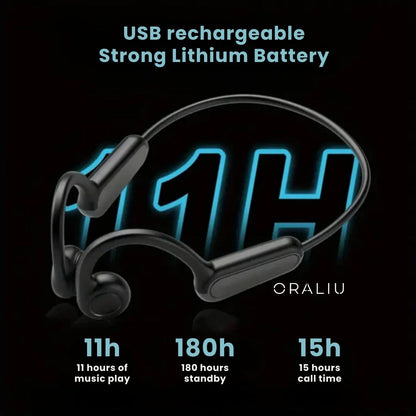 Skorter | Bone Conduction Headphones – Safe & Wireless for Running & Cycling