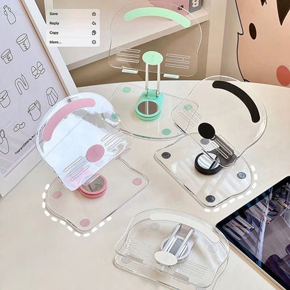 Skorter | Folding transparent acrylic tablet stand