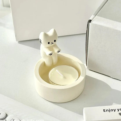 Skorter | Cute Cat Candle Holders