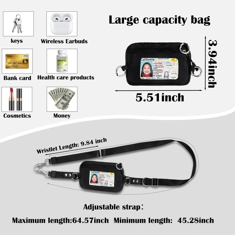 Skorter | Adjustable Phone Lanyard Crossbody Strap with Wallet