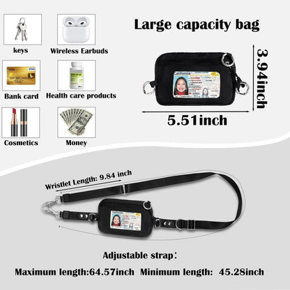 Skorter | Adjustable Phone Lanyard Crossbody Strap with Wallet