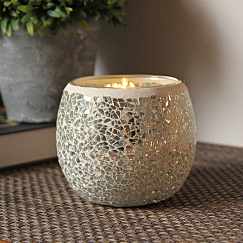 Skorter | European Retro Glass Mosaic Tealight Holder