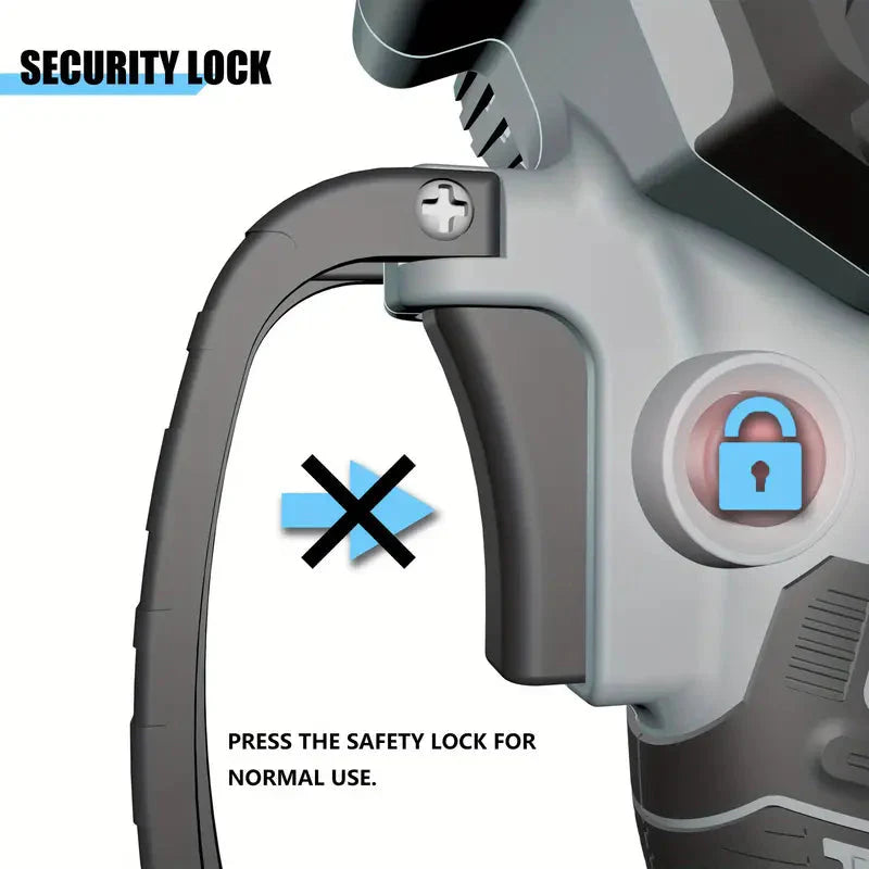 Skorter | 21V 4-6 Inch Wireless Chainsaw Set with Built-in Lubrication, Battery and Charger