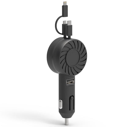 Skorter | 21W 3-in-1 Retractable Image Phone Charger