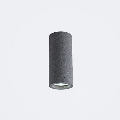 Skorter | Cement Cylinder LED Ceiling Lamp - Minimalist Design