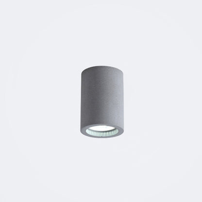 Skorter | Cement Cylinder LED Ceiling Lamp - Minimalist Design