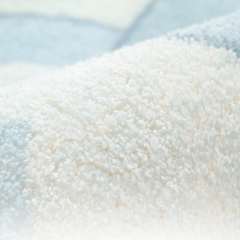 Skorter | Beautiful Cartoon Printed Carpet Multi-Colored Lambswool Area Rug Washable Non-Slip Area Rug for Children's Room