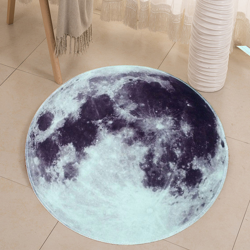 Skorter | Abstract Bedroom Rug Multicolor Cartoon Animal Print Indoor Rug Polypropylene Non-Slip Pet-Friendly Rug