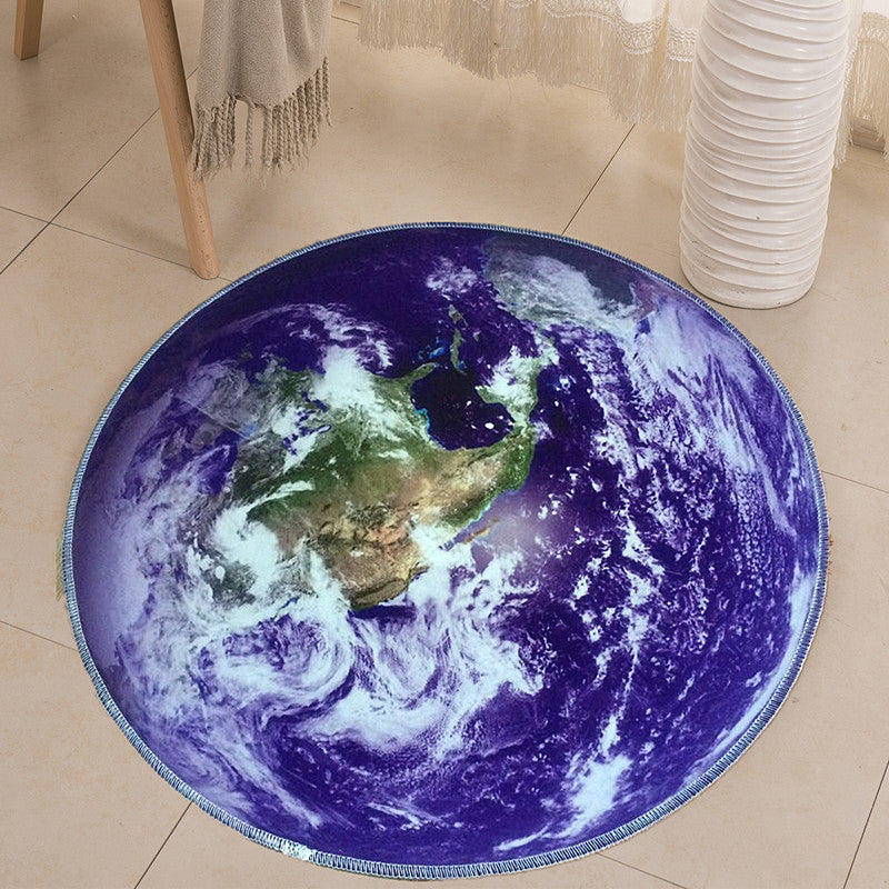 Skorter | Abstract Bedroom Rug Multicolor Cartoon Animal Print Indoor Rug Polypropylene Non-Slip Pet-Friendly Rug