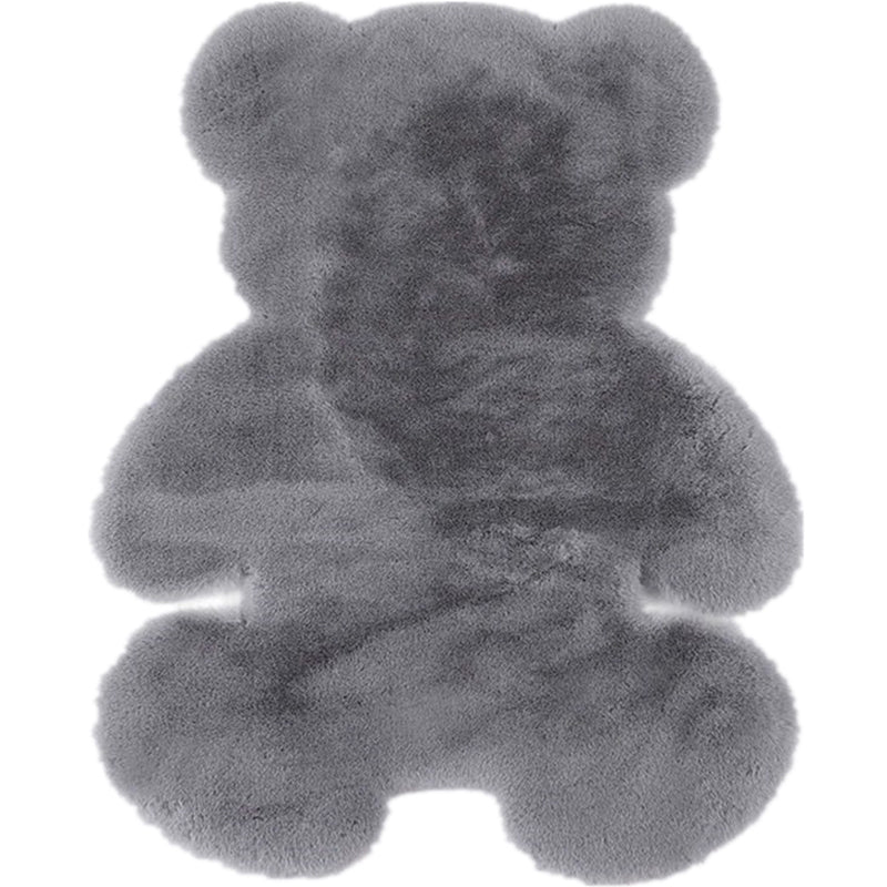 Skorter | Beer Shape Solid Carpet Multi Color Calming Area Rug Cotton Blend Pet Friendly Machine Washable Rug for Kids Bedroom