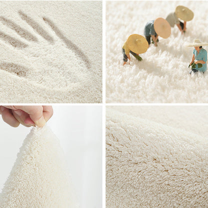 Skorter | Casual Living Room Rug Multicolored Cartoon Plant Pattern Rug Synthetic Pet-Friendly Non-Slip Rug