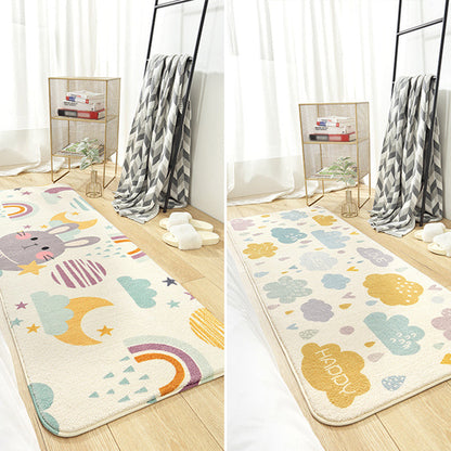 Skorter | Colorful beautiful carpet polypropylene cartoon animal pattern rug non-slip washable area rug for children's bedroom