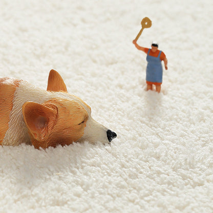 Skorter | Colorful beautiful carpet polypropylene cartoon animal pattern rug non-slip washable area rug for children's bedroom