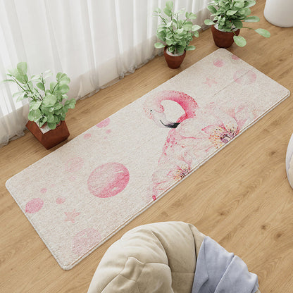 Skorter | Beautiful Relaxation Carpet Multicolored Cartoon Animal Print Carpet Pet Friendly Easy Care Area Rug for the Children's Room