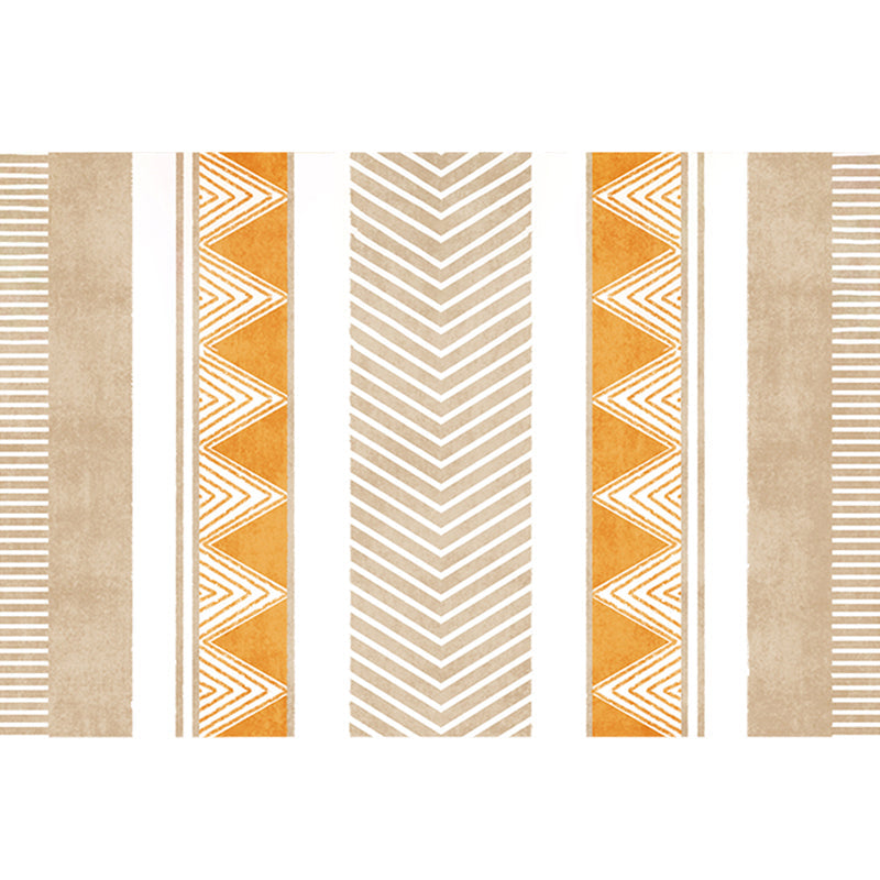 Skorter | Creative Abstract Printed Carpet Multicolored Polypropylene Indoor Carpet Pet-Friendly Non-Slip Carpet for Rooms