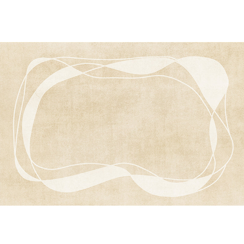 Skorter | Creative Abstract Printed Carpet Multicolored Polypropylene Indoor Carpet Pet-Friendly Non-Slip Carpet for Rooms