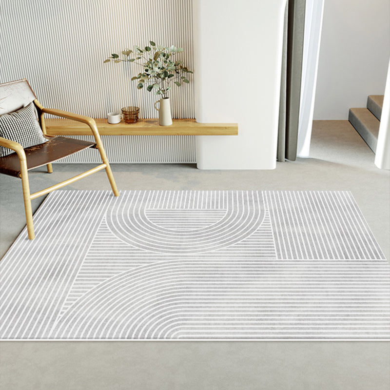 Skorter | Creative Abstract Printed Carpet Multicolored Polypropylene Indoor Carpet Pet-Friendly Non-Slip Carpet for Rooms